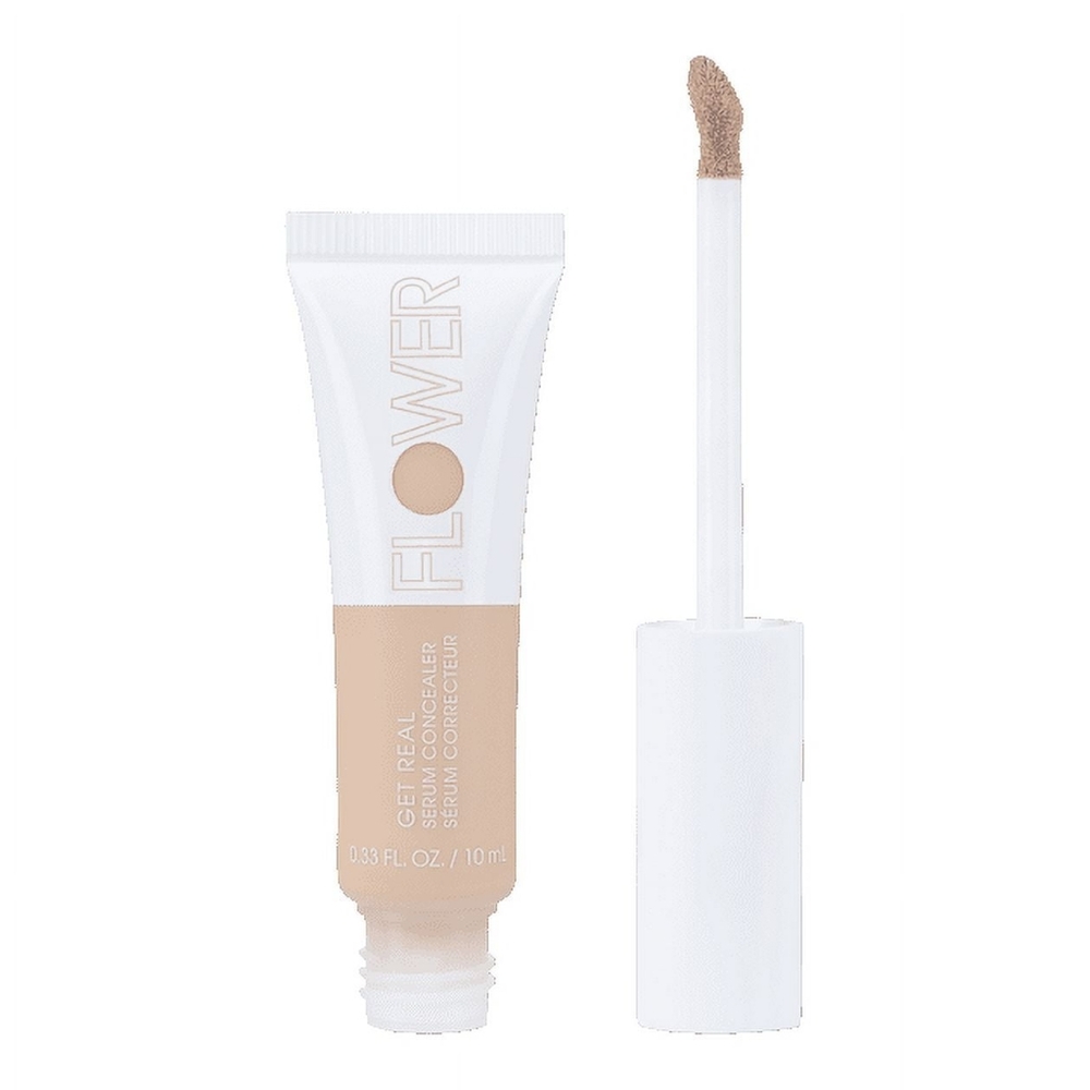 3 x Flower Beauty Get Real Serum Concealer, Porcelain